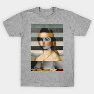 EYES LIKE RUBIN - Pop Retro Collage, Mashup, Pop Art T-Shirt